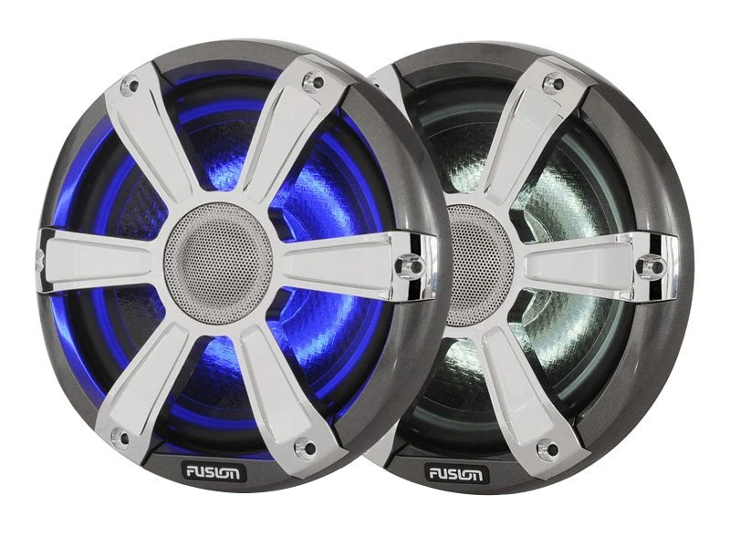 Fusion SG-FL77SPC Signature Marine Speakers With LED 7.7in 280W Chrome 4 Fusion SG-FL77SPC Signature Marine Speakers With LED 7.7in 280W Chrome - Image 4