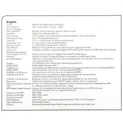 Fusion Marine MS-AV755 Entertainment System With DVD/CD Player