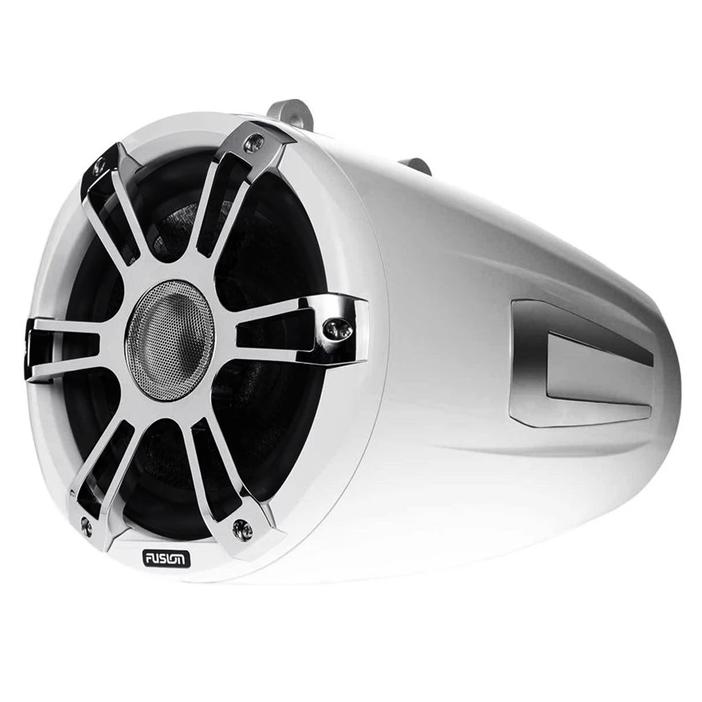 Fusion SG-FT88SPWC Tower Marine Speakers 8.8in 330W White/Chrome 3 Fusion SG-FT88SPWC Tower Marine Speakers 8.8in 330W White/Chrome - Image 3