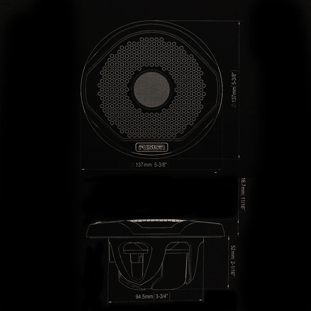 Fusion MS-RA205 Marine Stereo Package With Speakers 12 Fusion MS-RA205 Marine Stereo Package With Speakers - Image 12