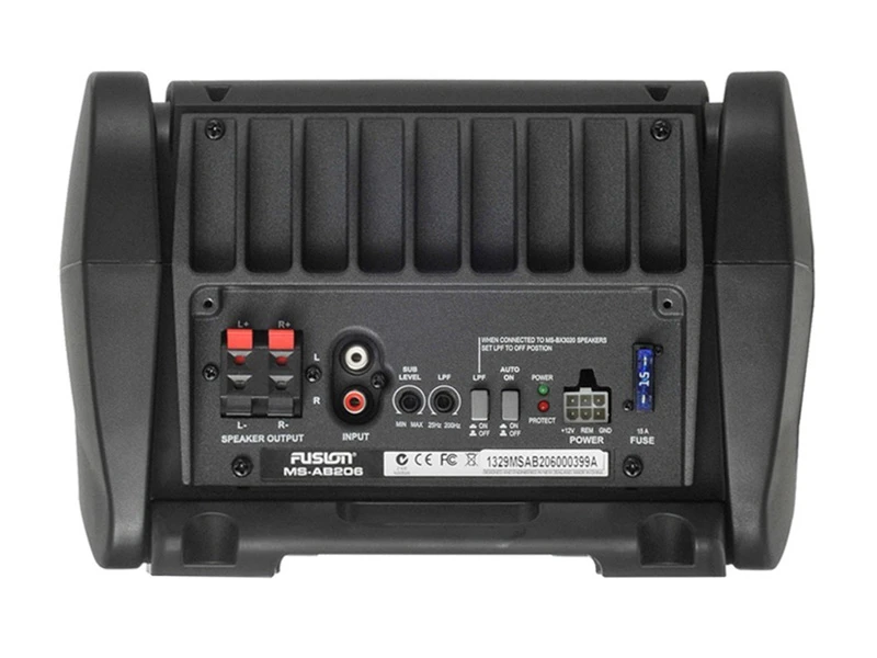 Fusion MS-AB206 Active Subwoofer With 2 Channel Amplifier 2 Fusion MS-AB206 Active Subwoofer With 2 Channel Amplifier - Image 2