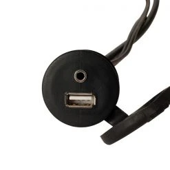 Fusion MS-CBUSB3.5 Panel Mount USB And 3.5mm AUX Connector