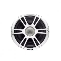 Fusion Signature Series 3 Sports White Coaxial Marine Speakers CRGBW LED 6.5in 230W -Cheap Fusion Store sg cl65spw front reflection