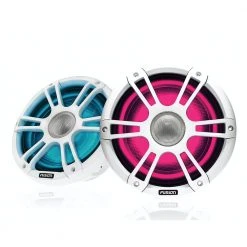 Fusion Signature Series 3 Sports White Coaxial Marine Speakers With Regulator 6.5in 230W -Cheap Fusion Store sg crgbw spw pair colour 02 65 1