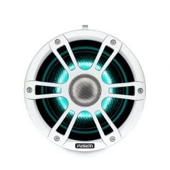 Fusion Signature 3 Sports White LED Marine Wake Tower Speakers 7.7in 280W